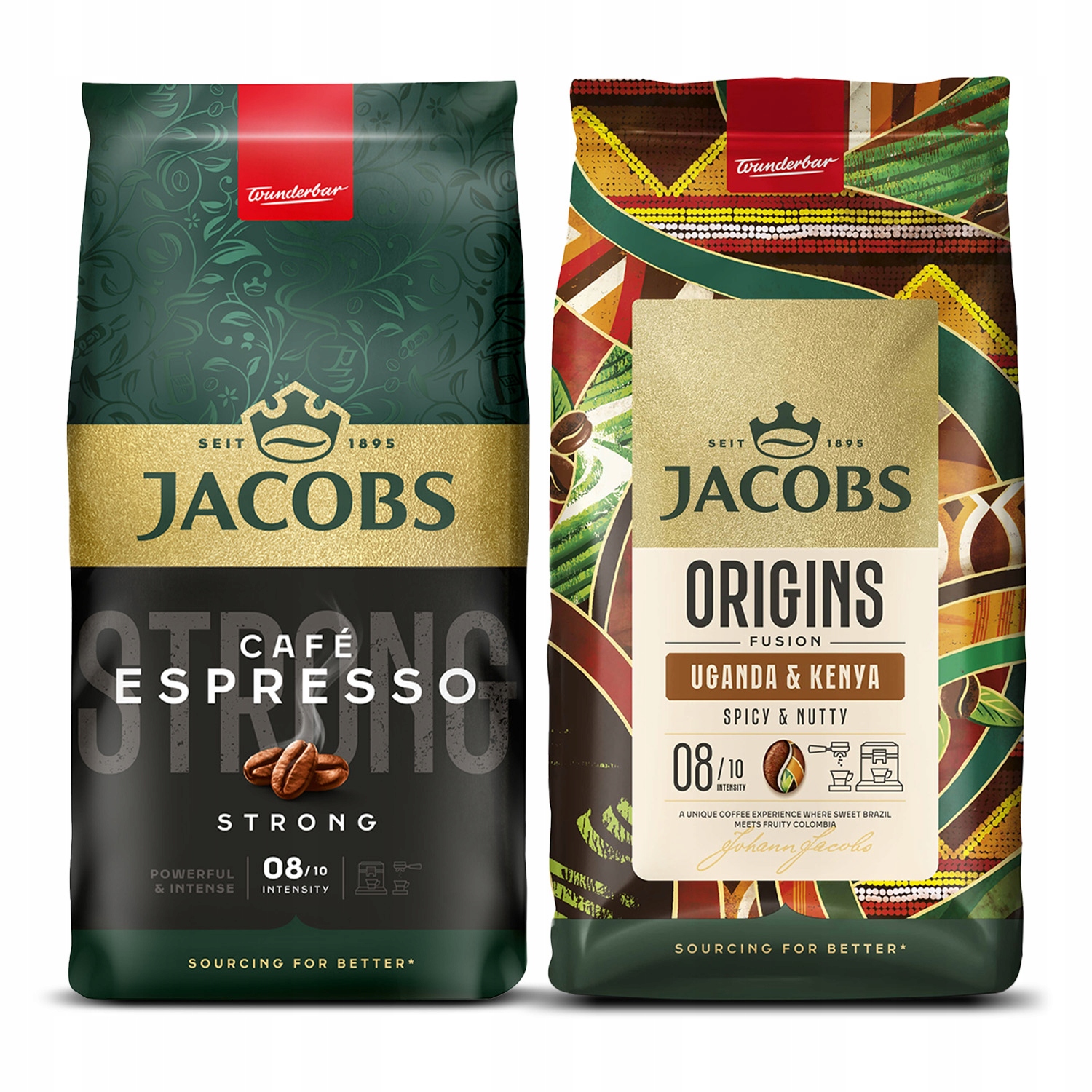 Kawa ziarnista mieszana Jacobs Espresso 1000 g