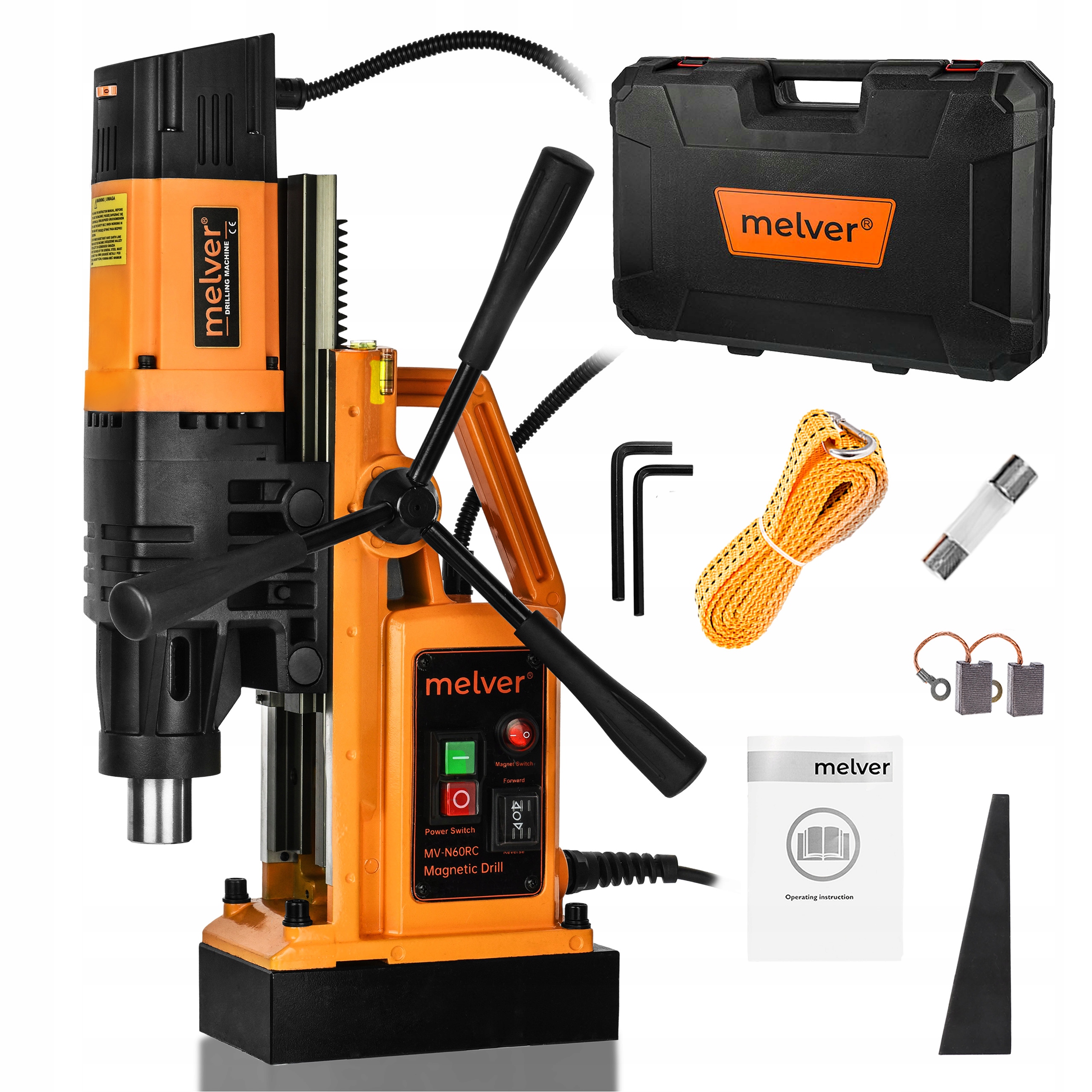 Magnetická vrtačka 2080W FI60 MK3 2-rychlostní magnetická vrtačka