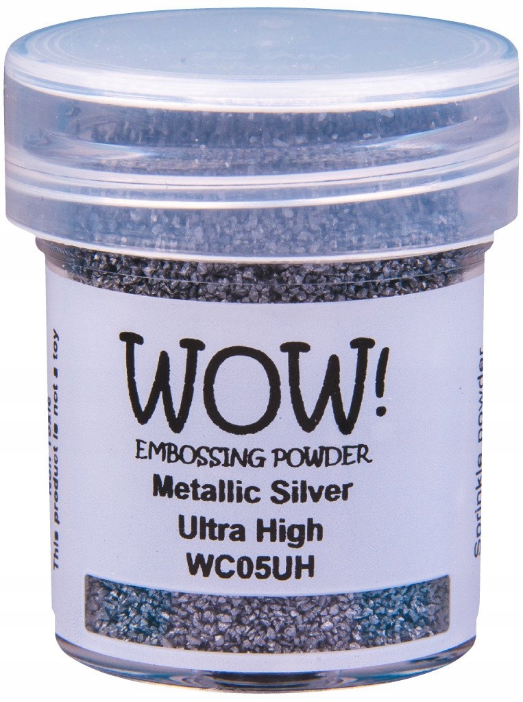 Puder Do Embossingu Wow! Metallics Silver srebrny