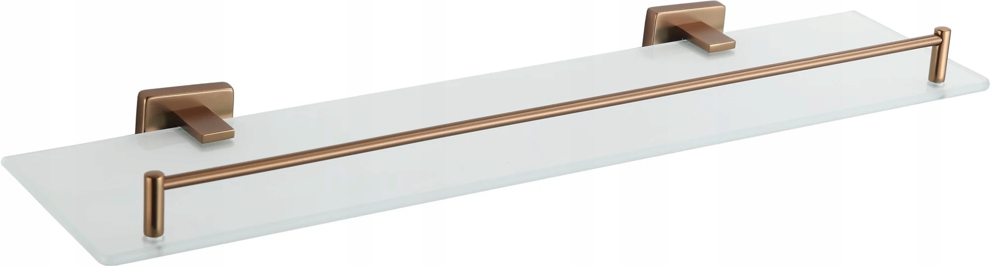 Mexen Arno Wisząca Półka Szklana Miedź Szczotkowana