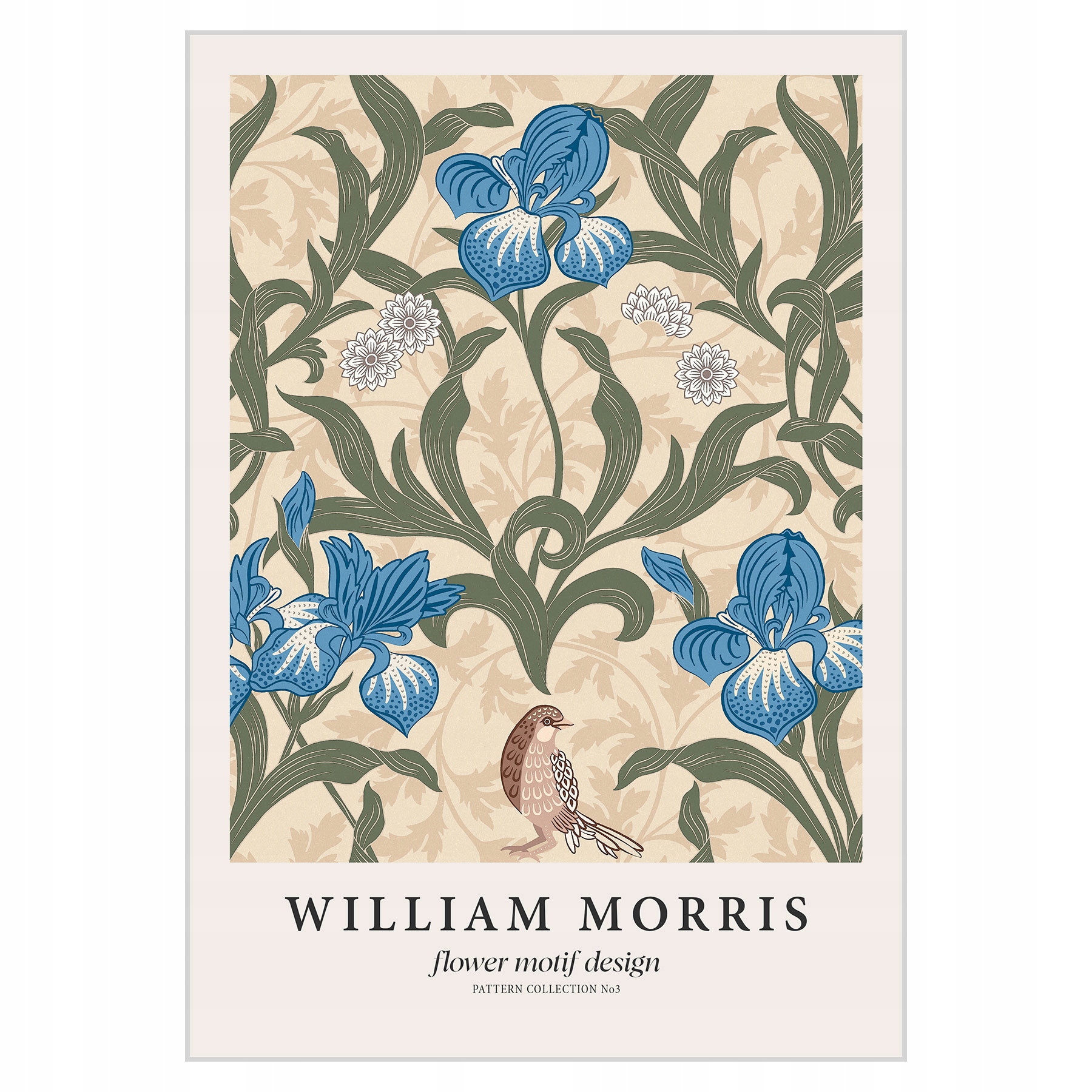 Plakat 21x30 William Morris Pattern Collection No3