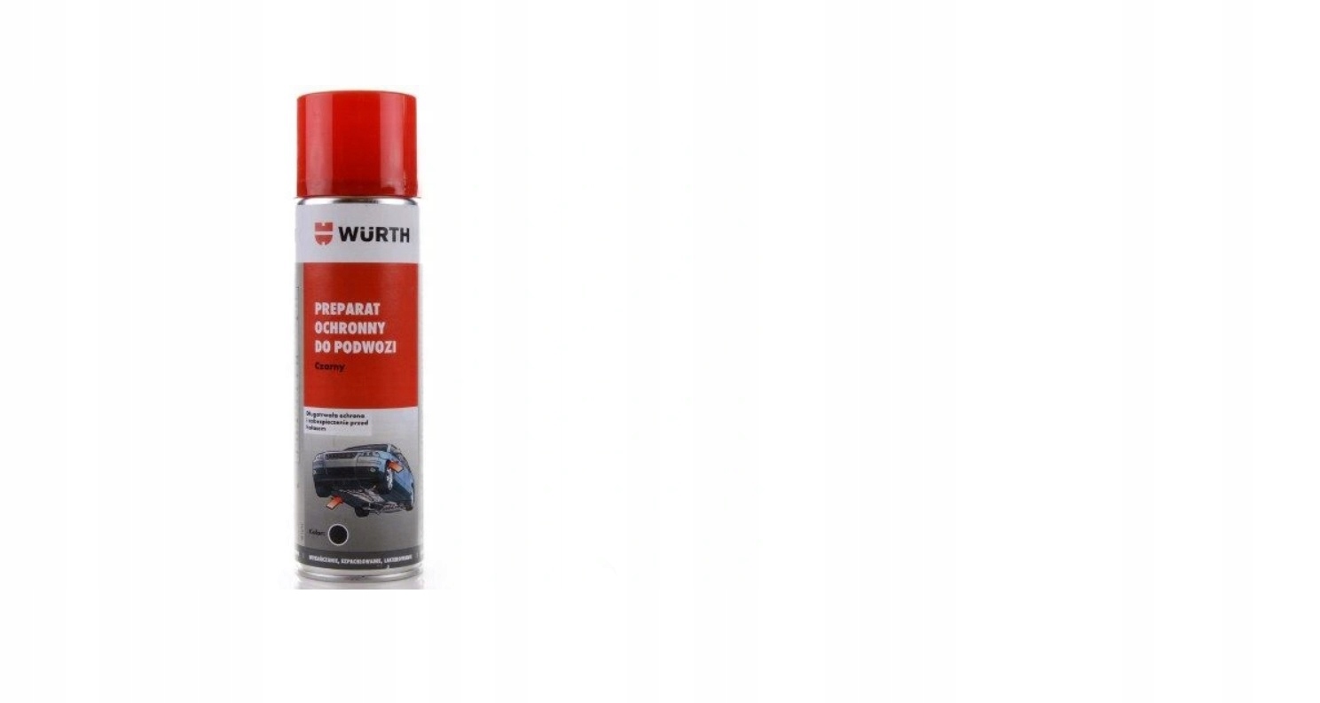 Wurth preparat ochronny do podwozi czarny 500 ml