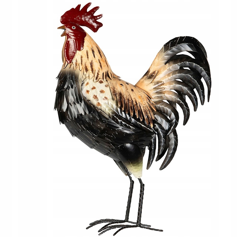 Kogut Veľkonočná Figúrka Veľká na Veľkú noc Darček Kura Záhradná Dekorácia