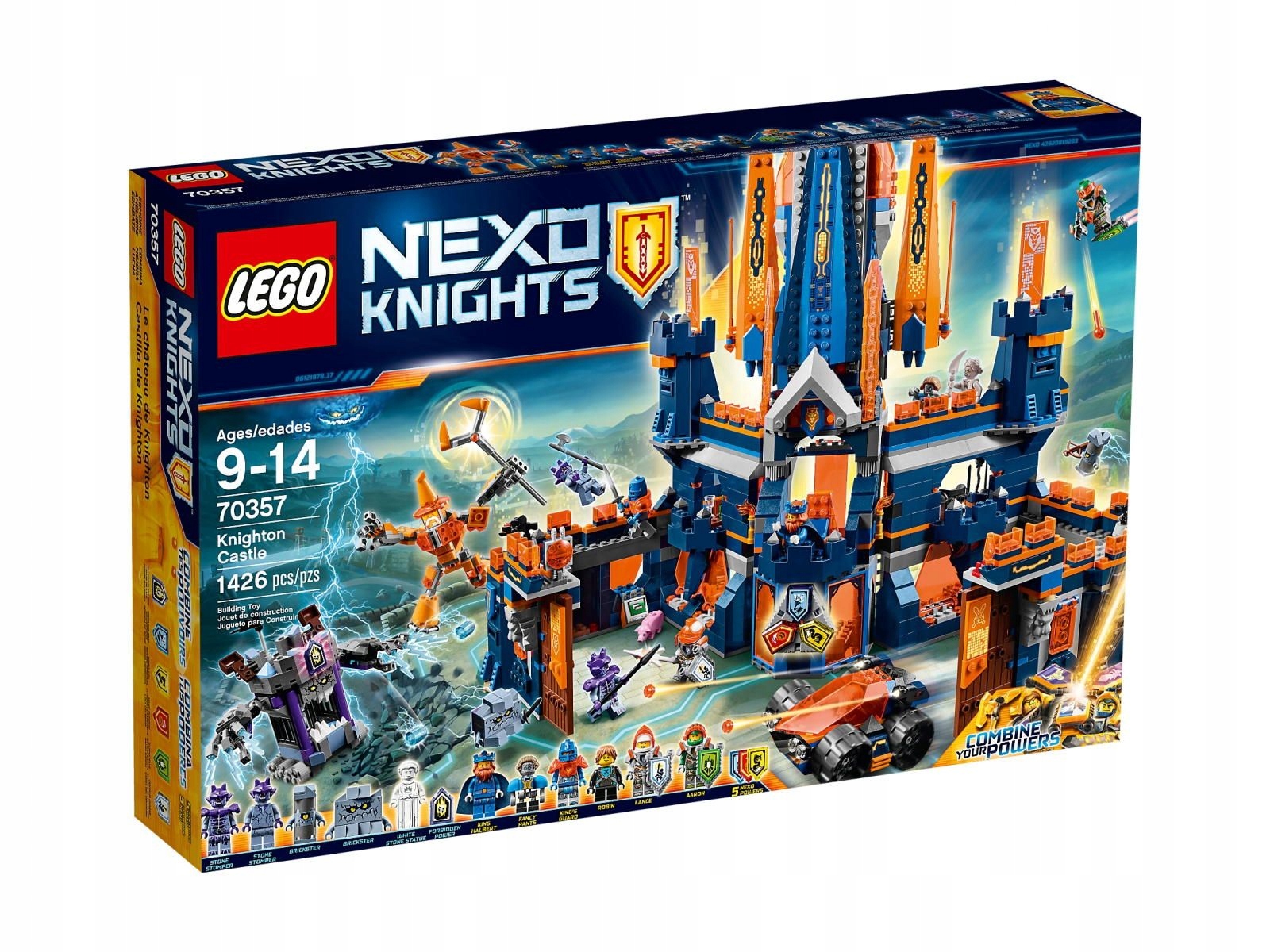 Lego Nexo Knights 70357 Zámek Knighton Nové