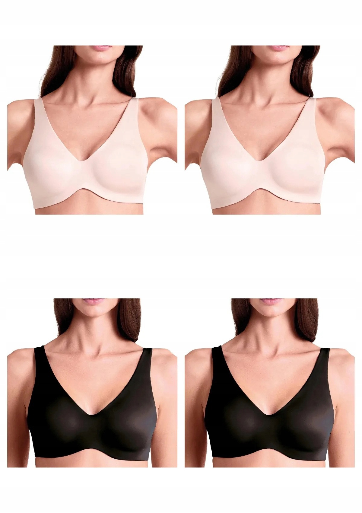Lormar Ultra podprsenka 4 ks 2x talco 2x černá 75B