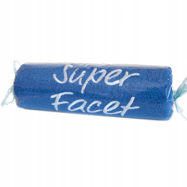 ręcznik szary cukierek z haftem "Super Facet" — 2