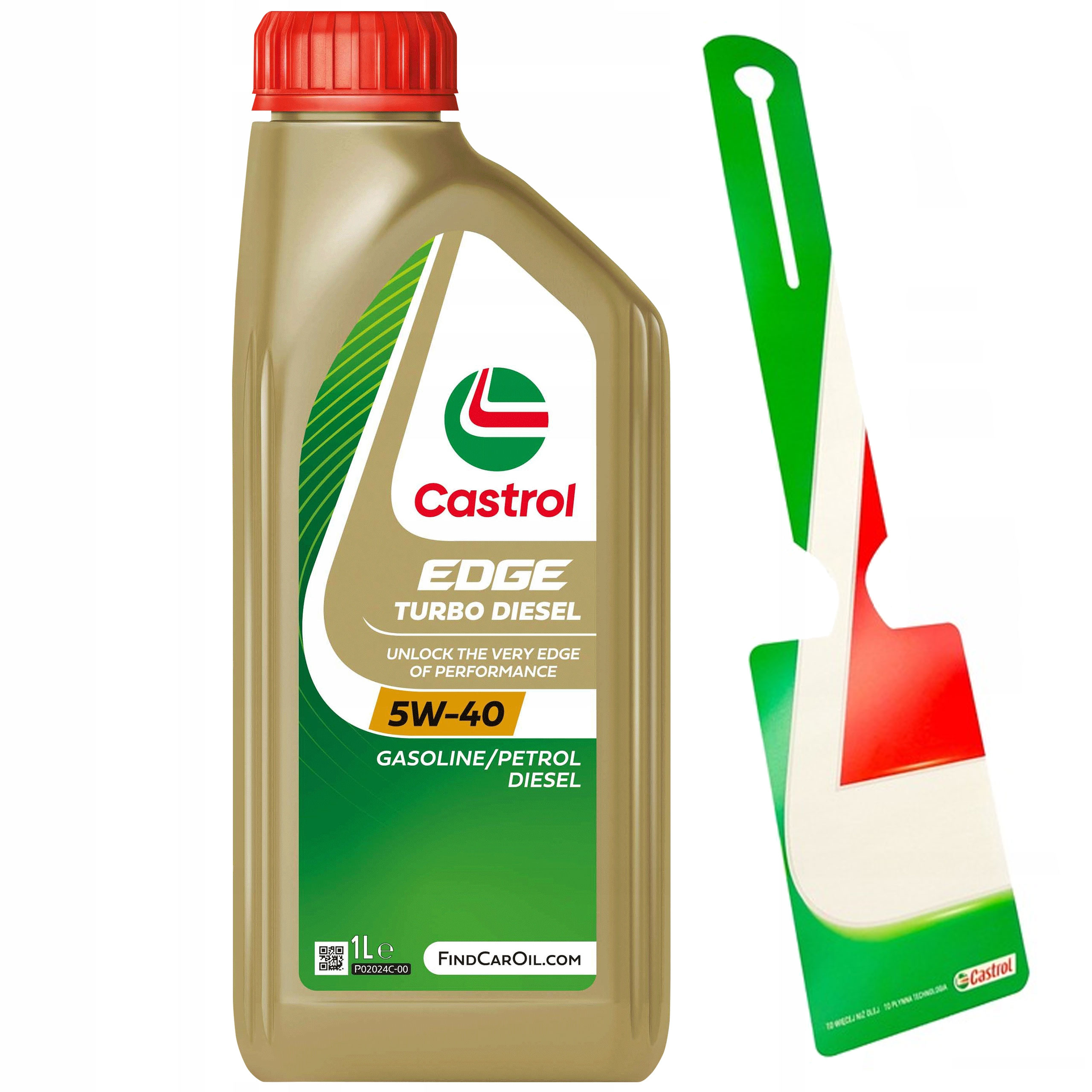 Castrol Edge 5W-40 Turbo Diesel Pc 1L zawieszka