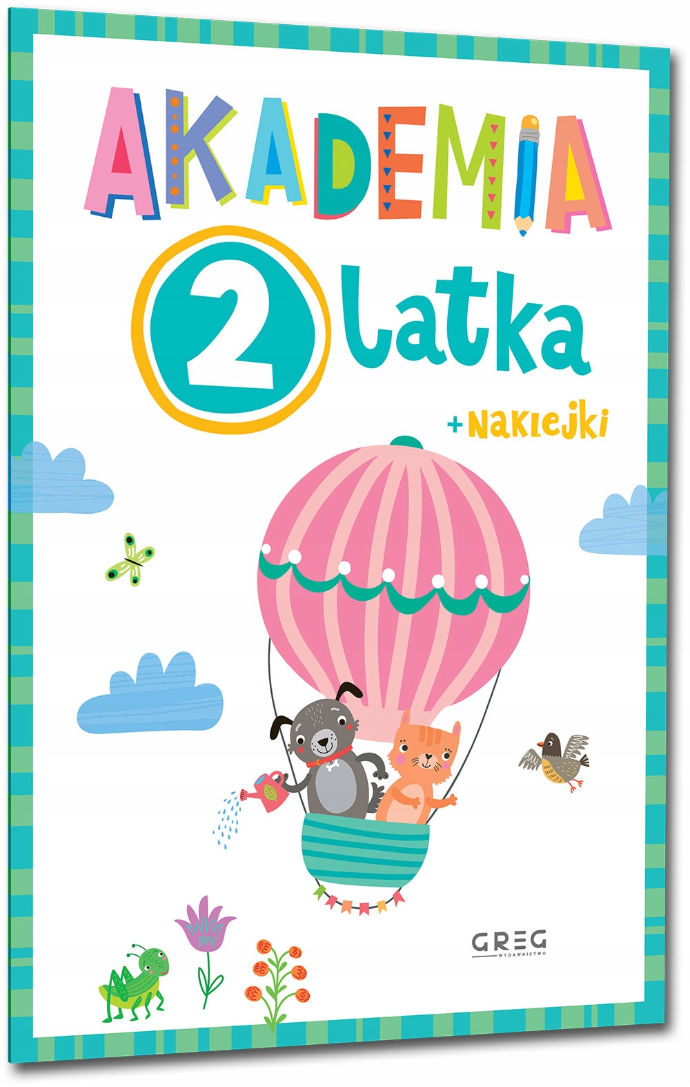 

Akademia 2-LATKA Naklejki Ćwiczenia Zadania Greg