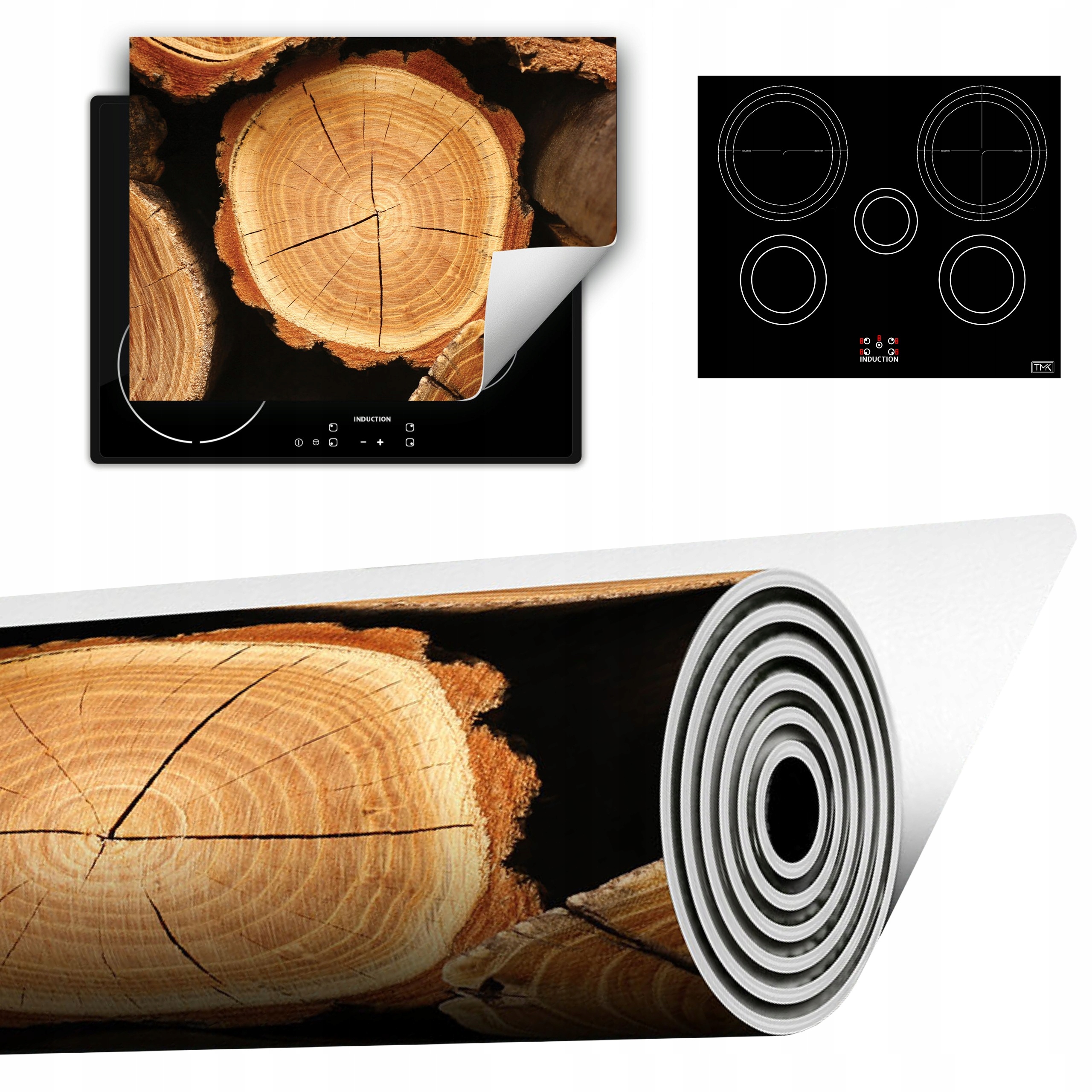 Vinylová Podložka Do Kuchyně Více Místa 70x52 Dřevo