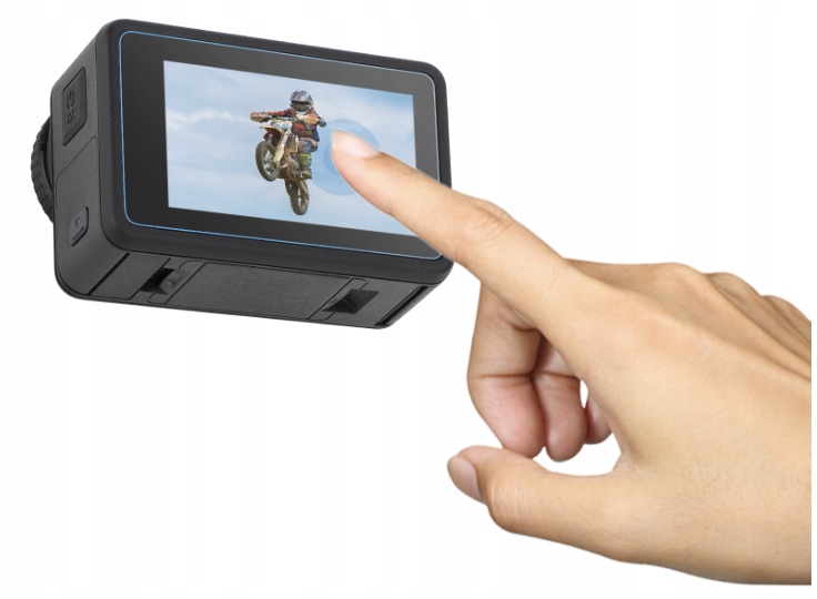 Szkło Hartowane 9H do DJI OSMO Action 4 - 3 szt. Model DJI OSMO Action 4 - 3 szt.