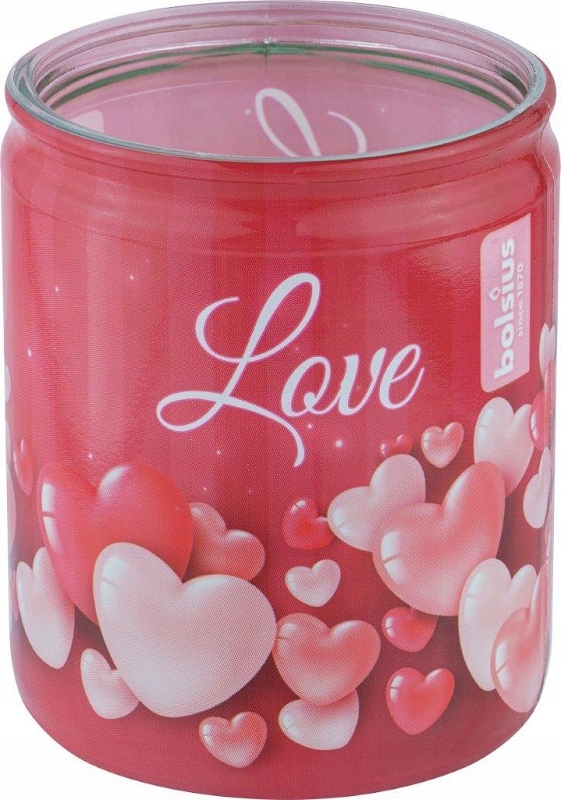 

Świeca zapachowa 82/68 w szkle Serce Rose Garden I