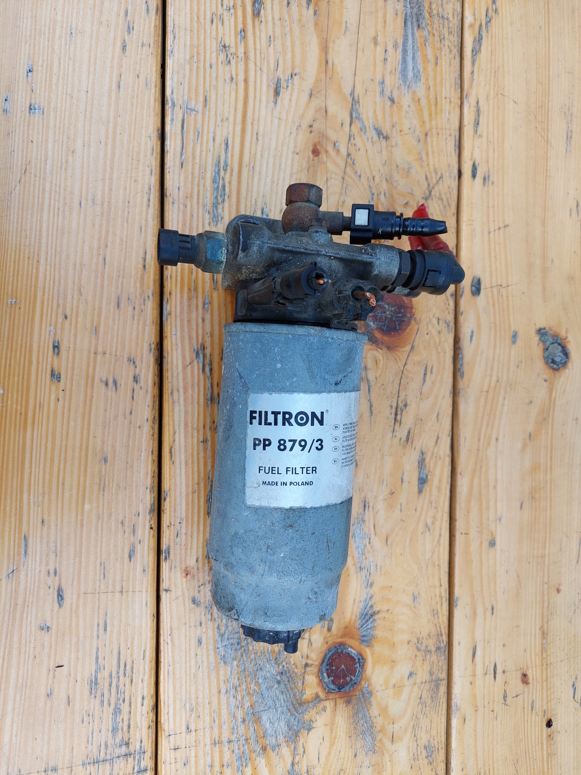 FIAT DUCATO IVECO 02-06 2.3 КОРПУС ТОПЛИВНОГО ФИЛЬТРА