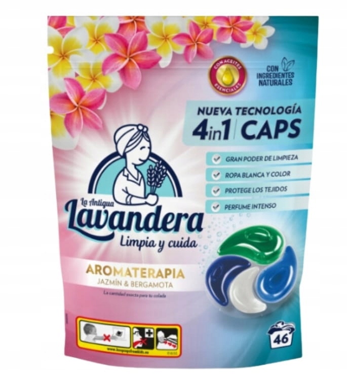 Lavandera Kapsle Jasmín & Bergamot 46 ks