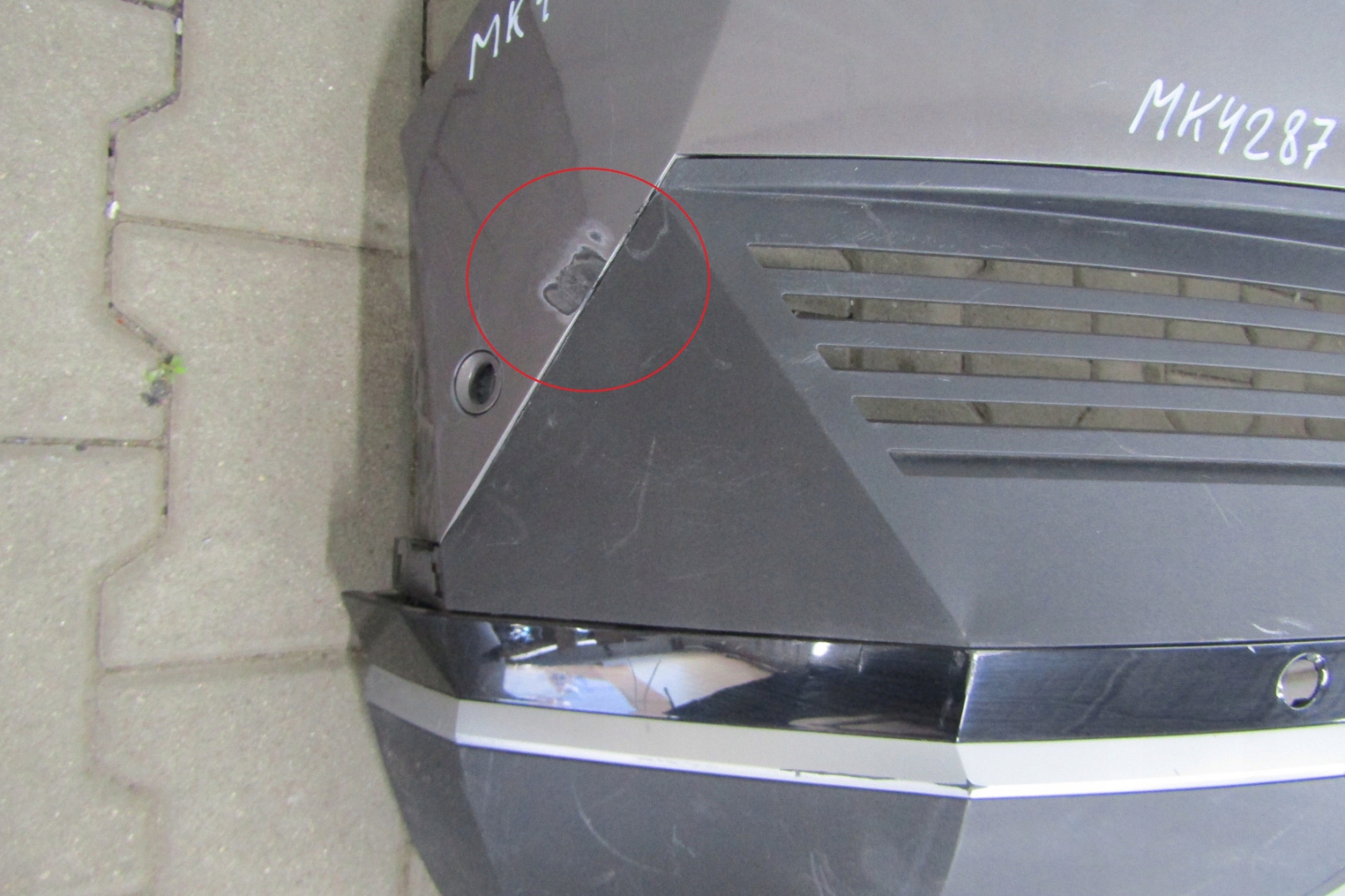 Zderzak tył tylny Hyundai Ioniq 5 VI 21- Strona zabudowy tył