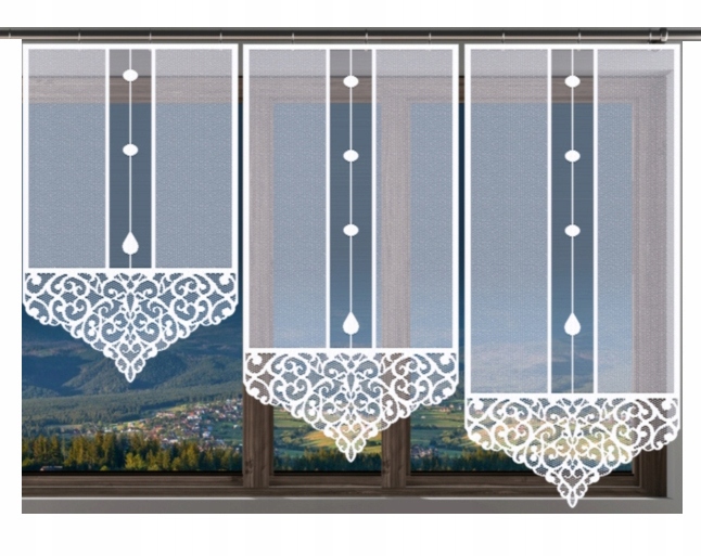 

Mg Amir panel Ekran firana Ażur Żakard 60x160 cm
