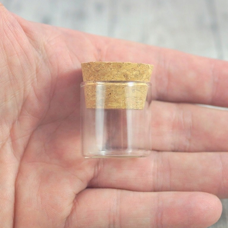 Mini Słoiczek Szklany 24x21 mm.