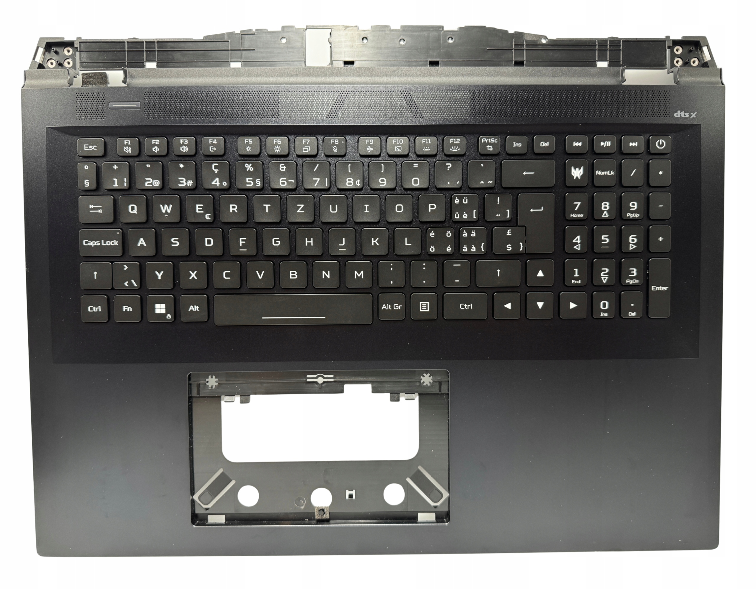 Palmrest horní kryt klávesnice Acer Predator Helios PH18-71 6B.QKRN7.026