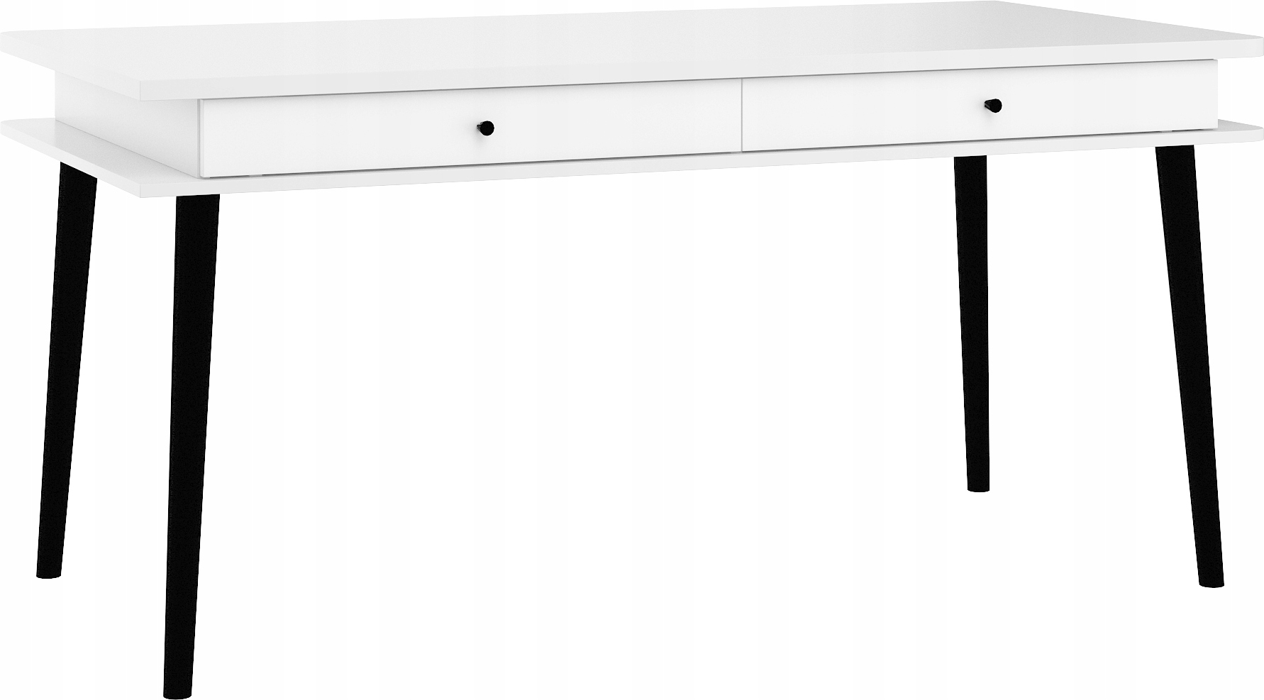 Stůl 160 cm Dolce DOL-19 bílá bílý lesk