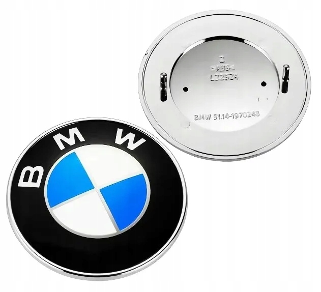 Emblemat Znaczek Logo Do Bmw Na Maskę Klape Tył 78MM E91 E39 E46 E53 Nowy