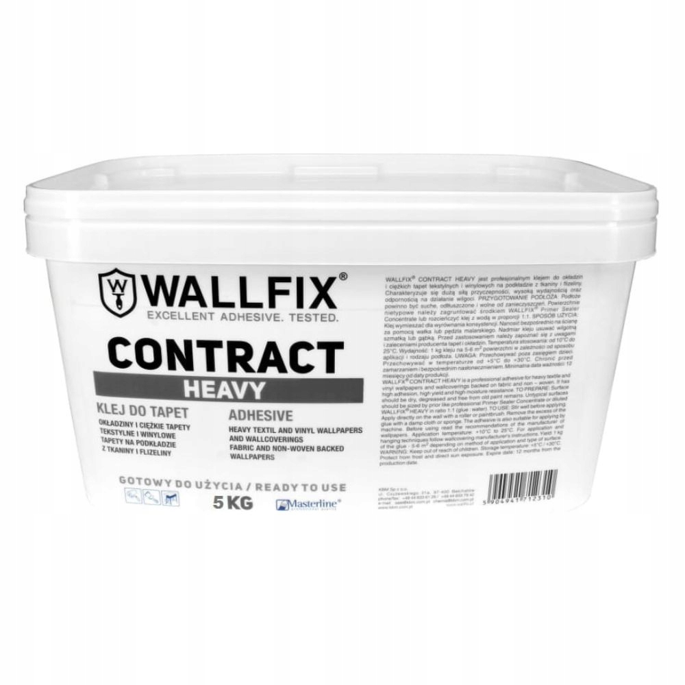 Klej do tapet WALLFIX CONTRACT HEAVY 5kg