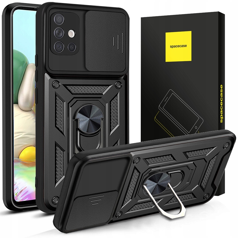 

Etui Case Do Galaxy A71 Spacecase Camring Pancerne