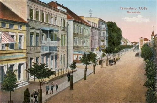 

Braniewo Marktstr. Reprodukcja 16969