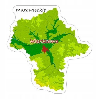 

Naklejka kontur Województwa Mazowieckiego 8cm