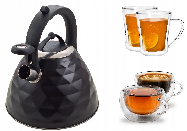 

Czajnik Zilner z Gwizdkiem Diamond Indukcja Gaz 3L