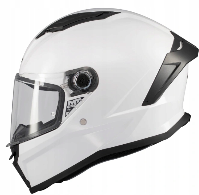 Motocyklová prilba Mt Stinger 2 Pure Gloss Pearl White biela Darčeky