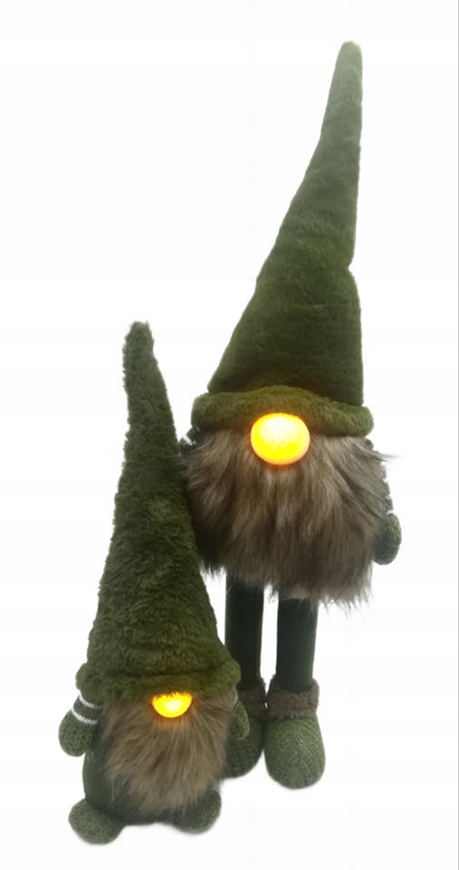 ŚWIECĄCY NOS SKRZAT KRASNAL XL BOŻE NARODZENIE LED Marka inna