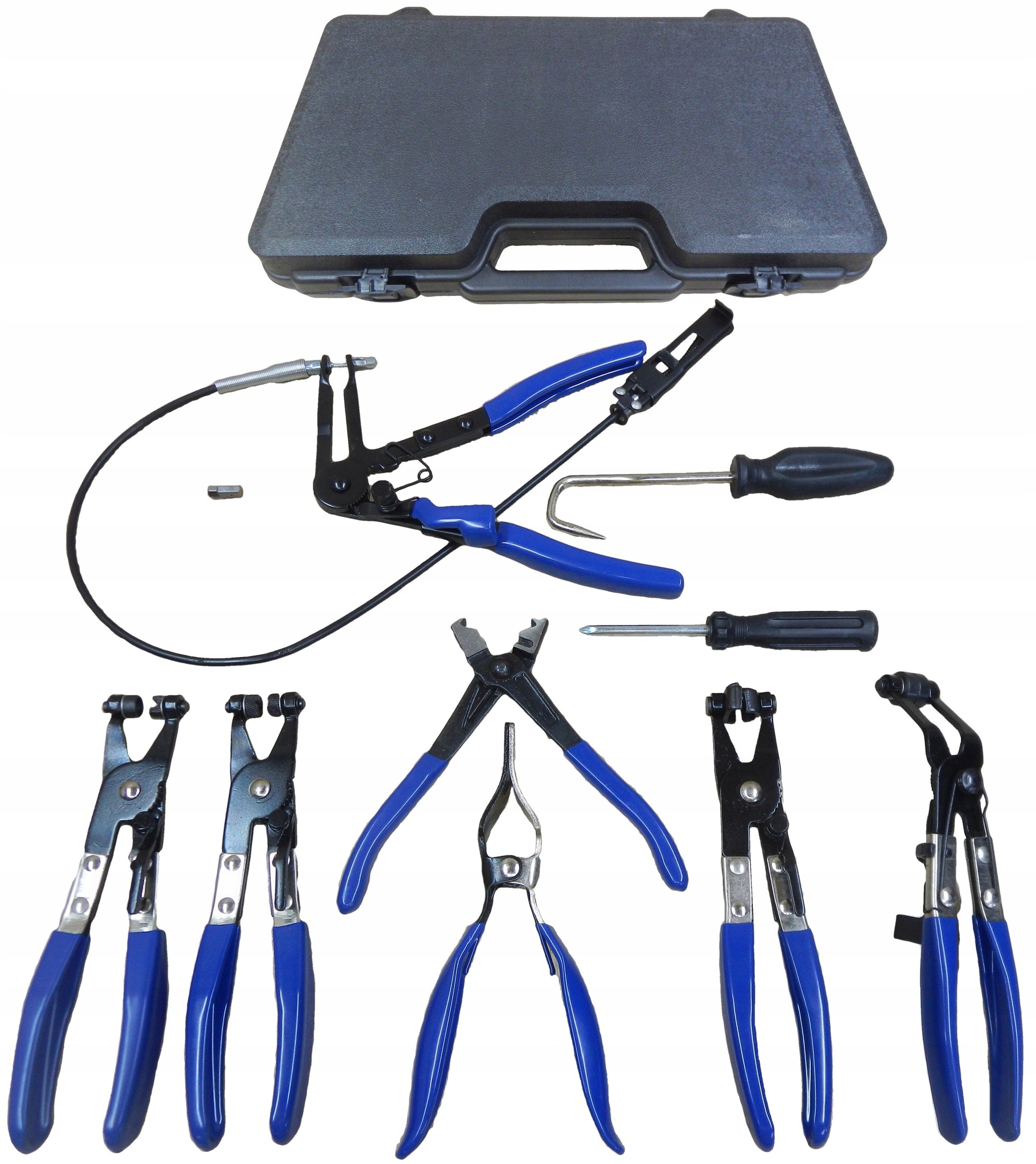 

Szczypce do opasek taśmowych zaciskowych Linka 9el