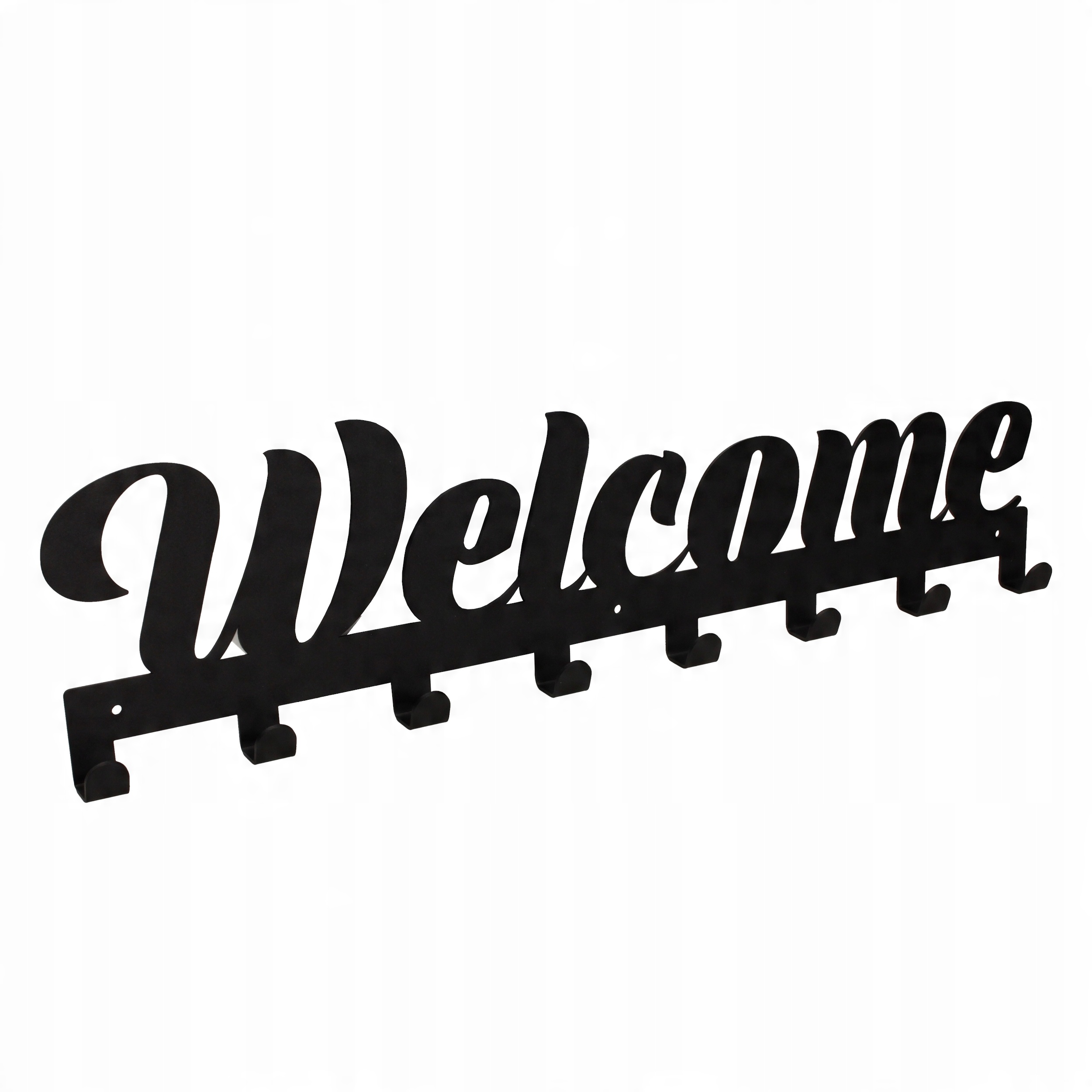 

Wieszak ścienny ubraniowy WS17 Welcome czarny