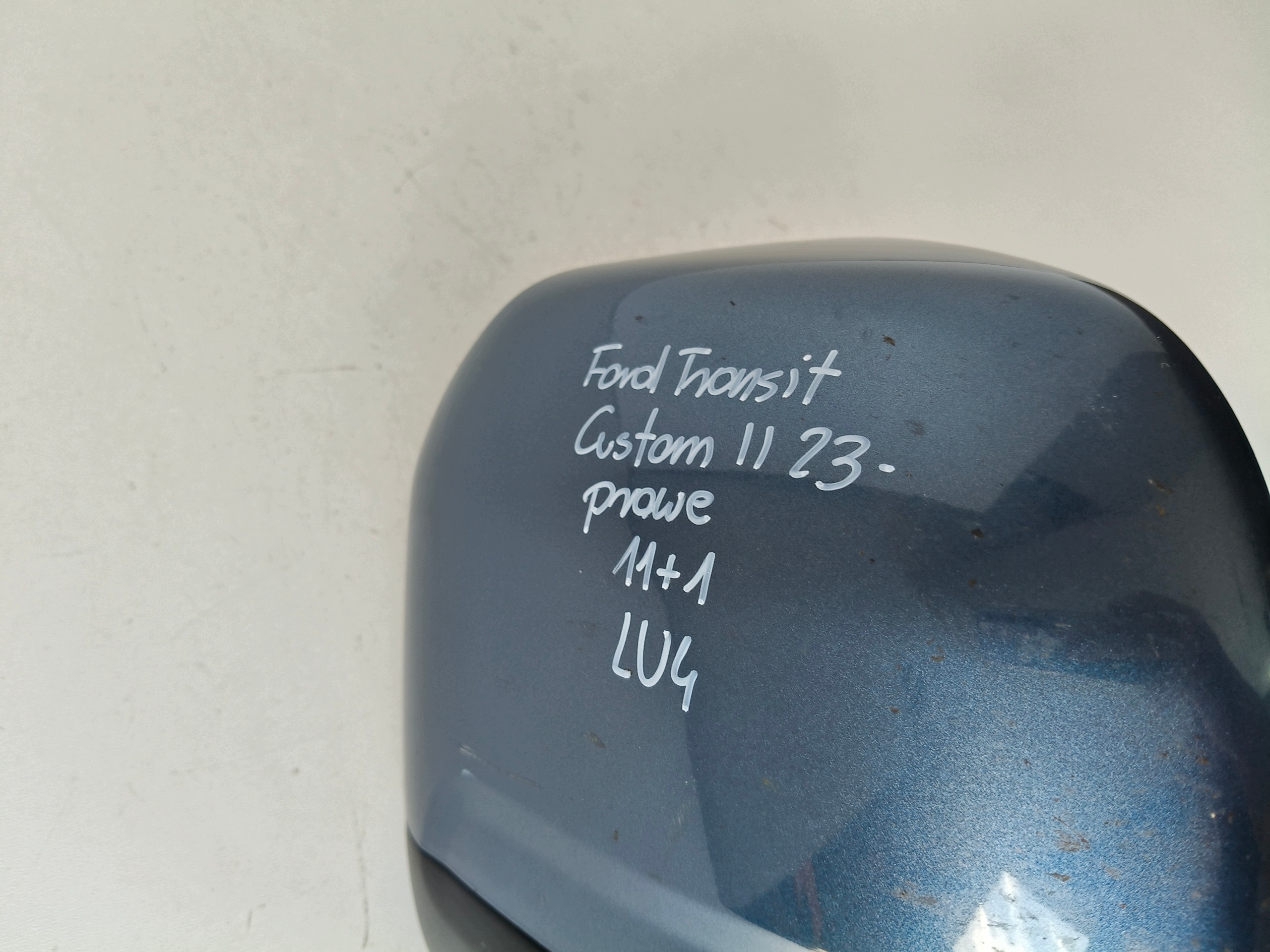 mirror right FORD TRANSIT CUSTOM II 23- 11+1 12 PIN KAMERA LU4