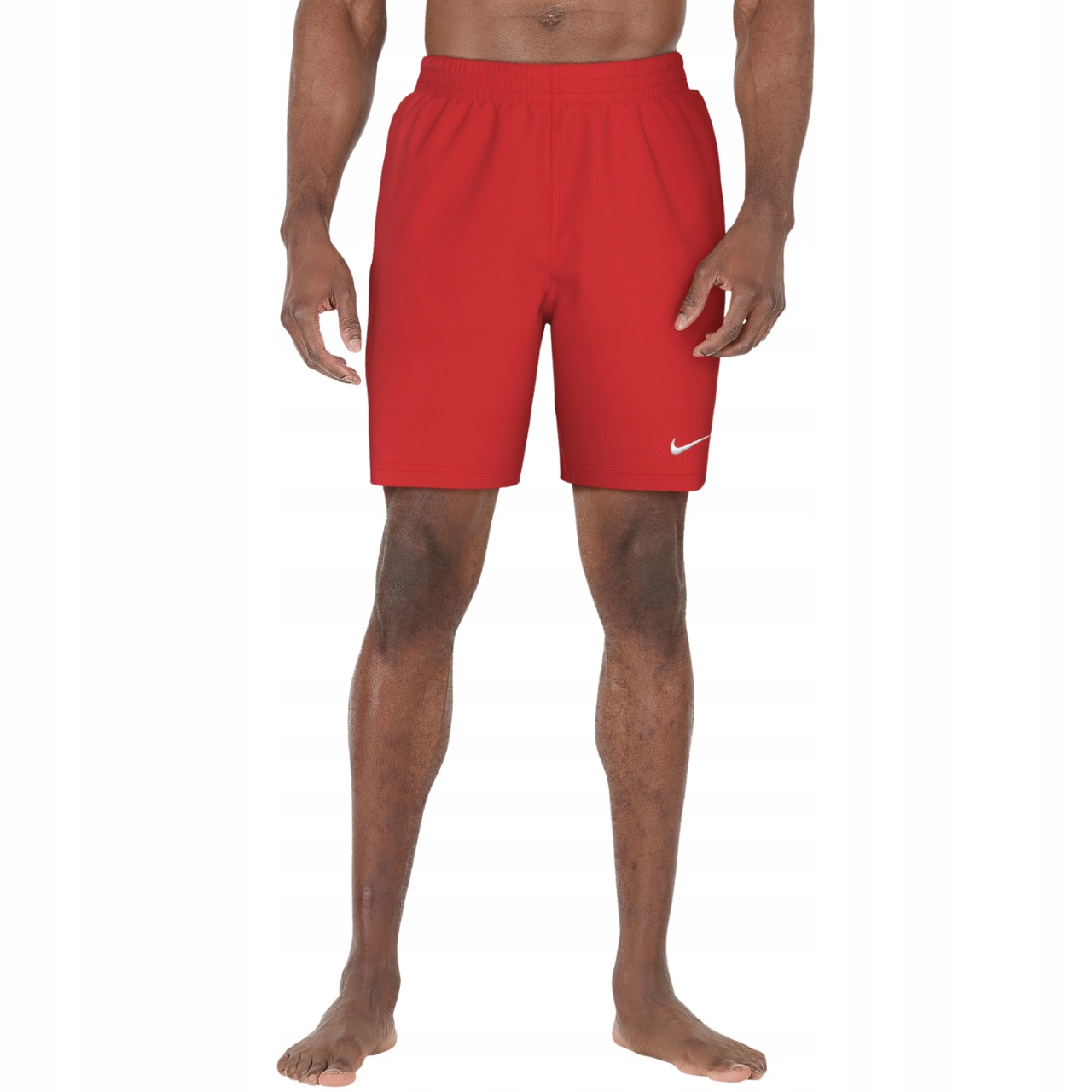 Kraťasy do plavek Nike Essential 7 červené NESSF559 614 S