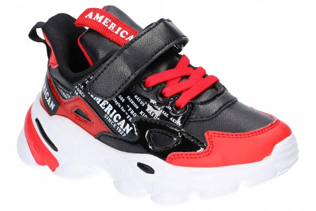 

American Club BD04 Adidasy Buty Dziecięce Bk/rd 30