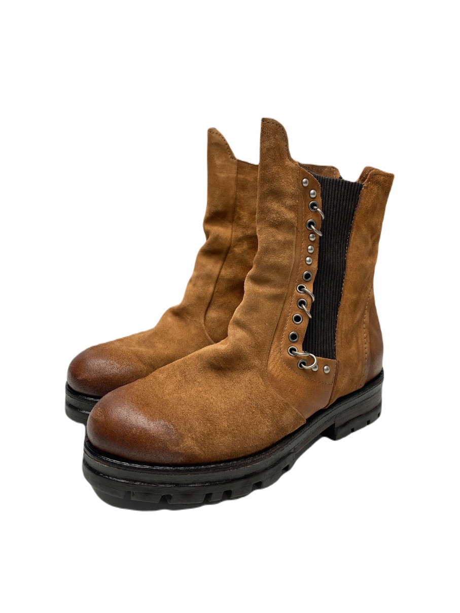 Kotníkové Boty zdobené cvočky A.s. 98 36