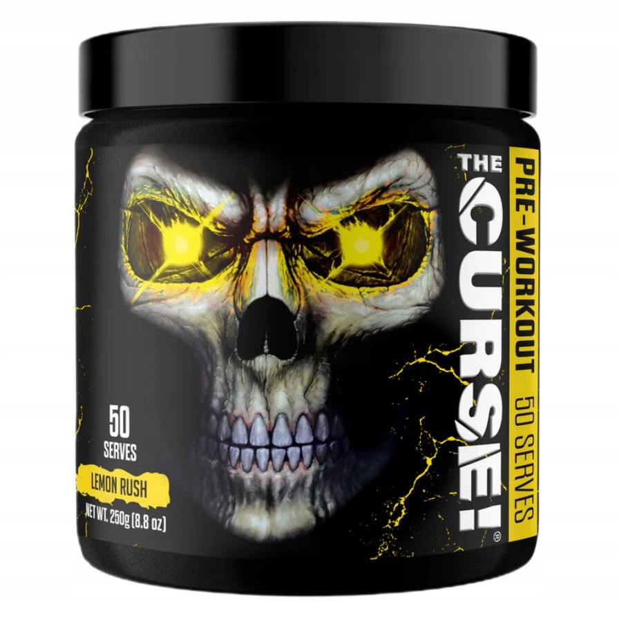 Jnx Sports Předtréninková sada, The Curse! Pre-Workout, Lemon Rush, 250 g