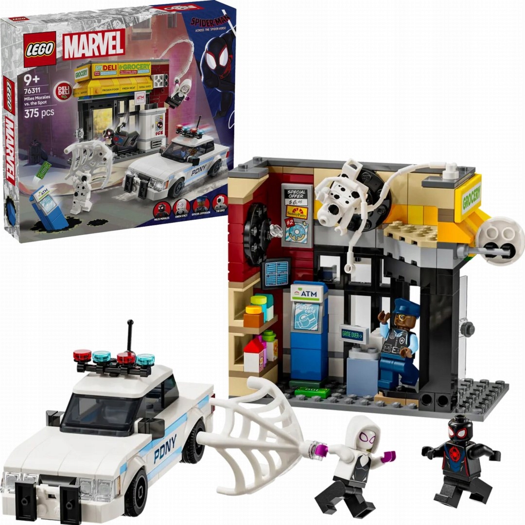 76311 Lego Heroes Multiversum: Miles Morales versus Spot