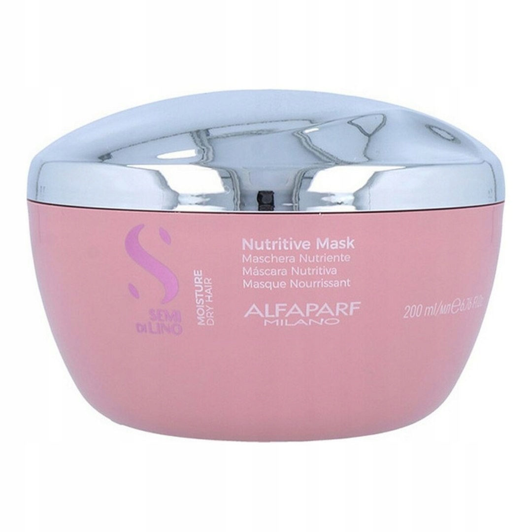 Maska na vlasy Semi di Lino Moisture Alfaparf Milano Semidilino 200 ml