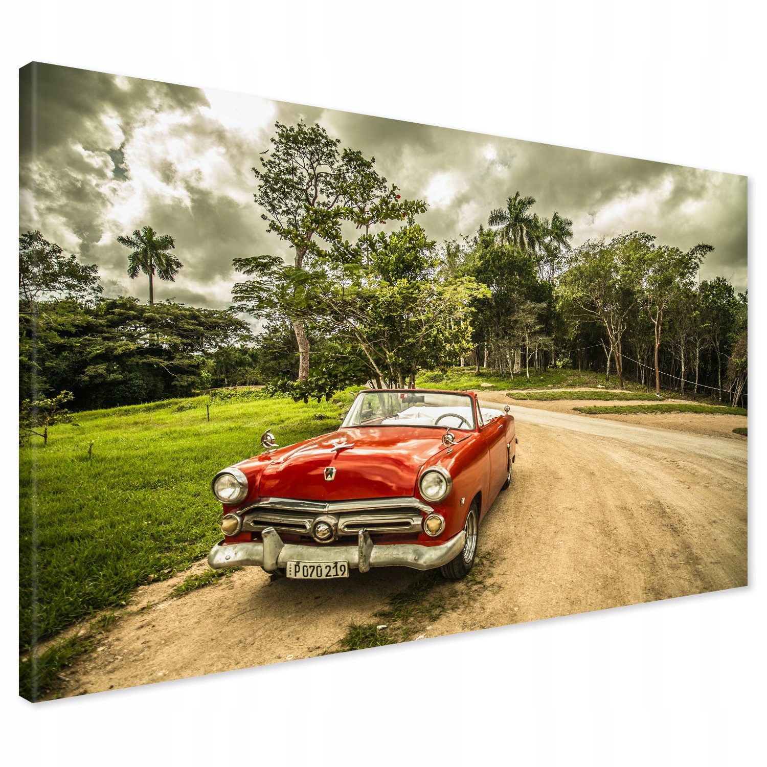 

Obraz na płótnie samochód retro Kuba 120x80