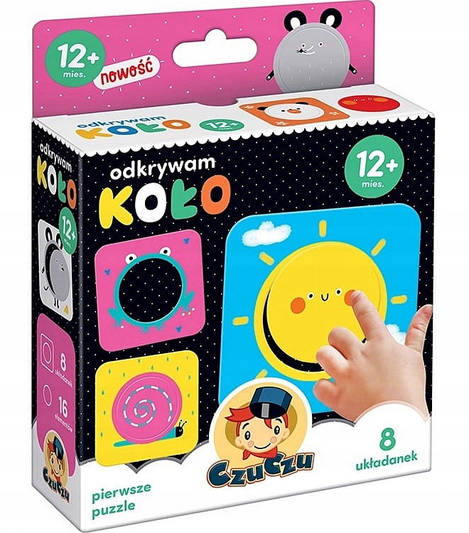 

CzuCzu Pierwsze Puzzle Układanka Odkrywam koło