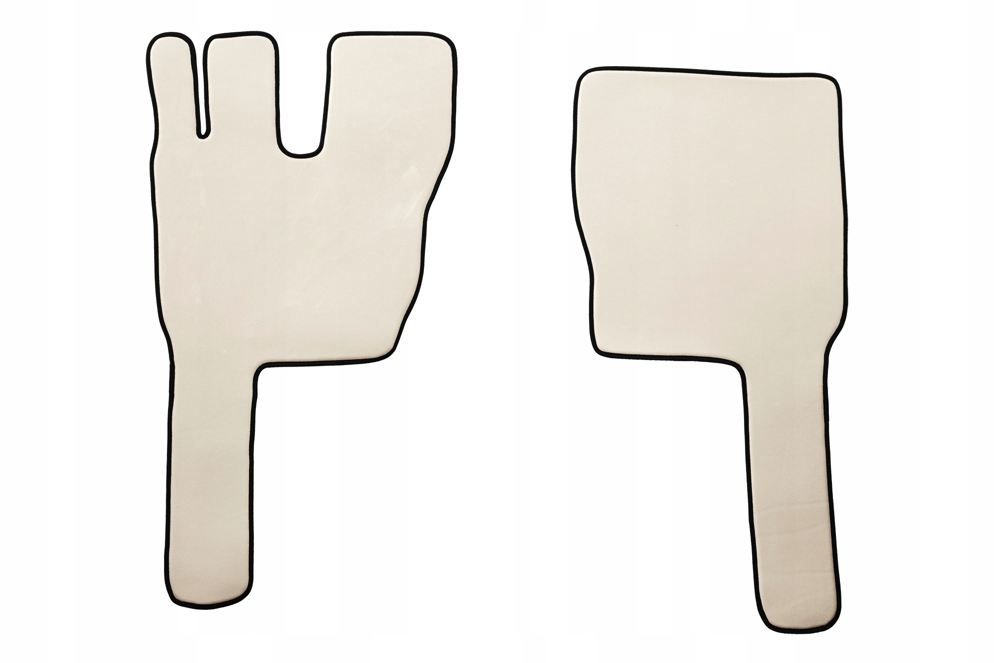 Koberce Tir Volvo FM4 hladké z eko-kůže