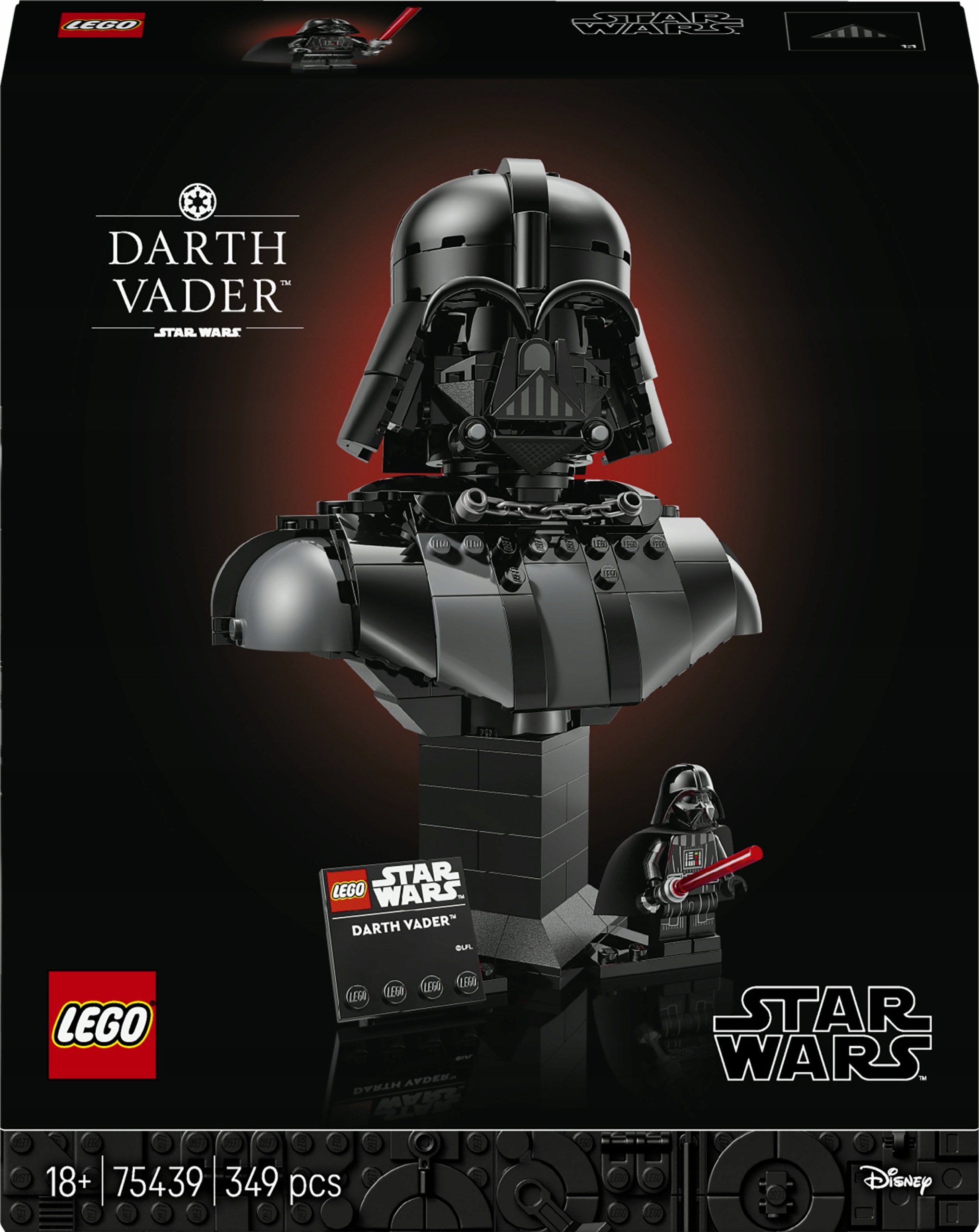 LEGO Star Wars Popiersie Dartha Vadera 75439