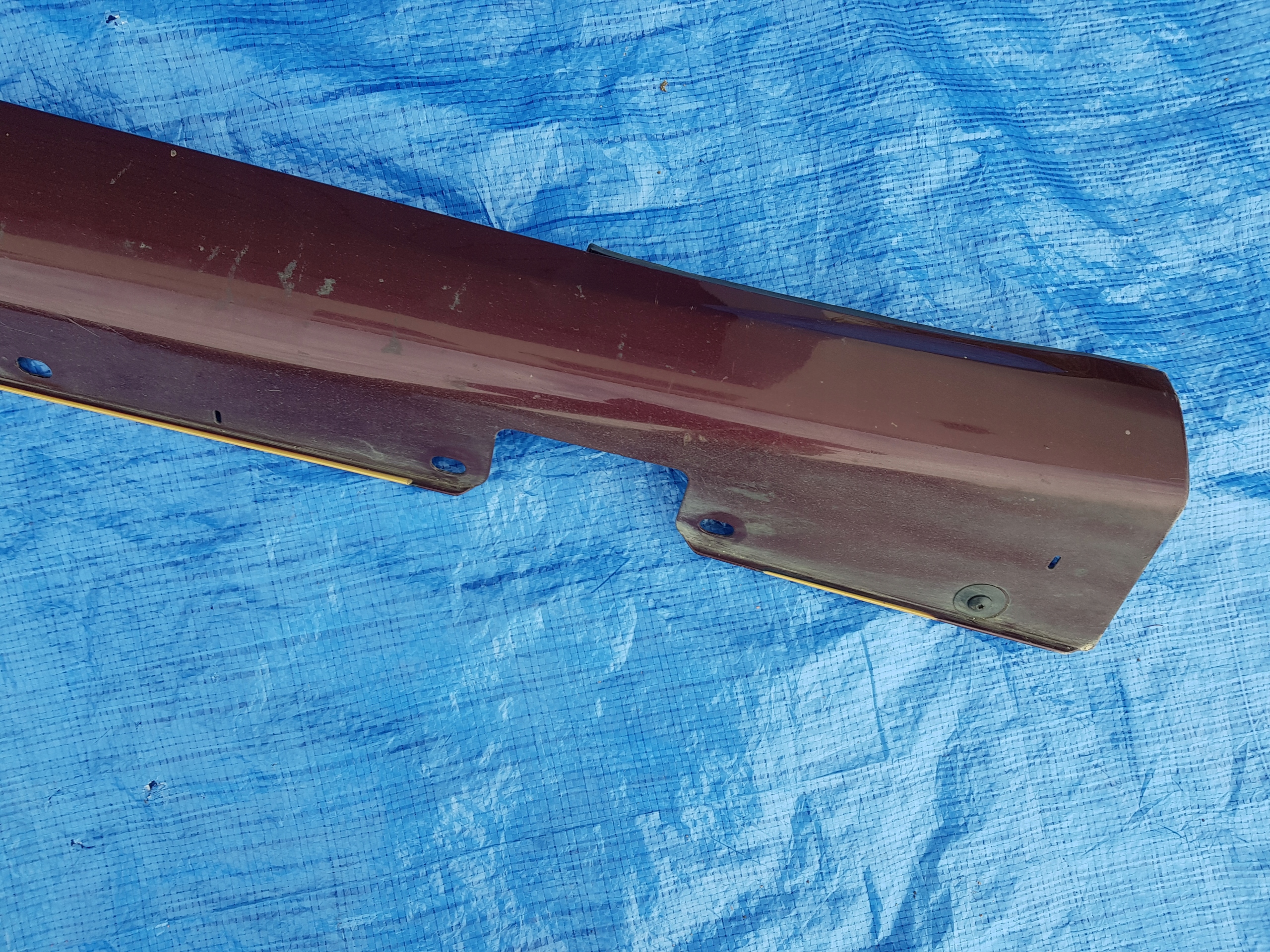 moulding threshold left MERCEDES CLS W219 544 C544