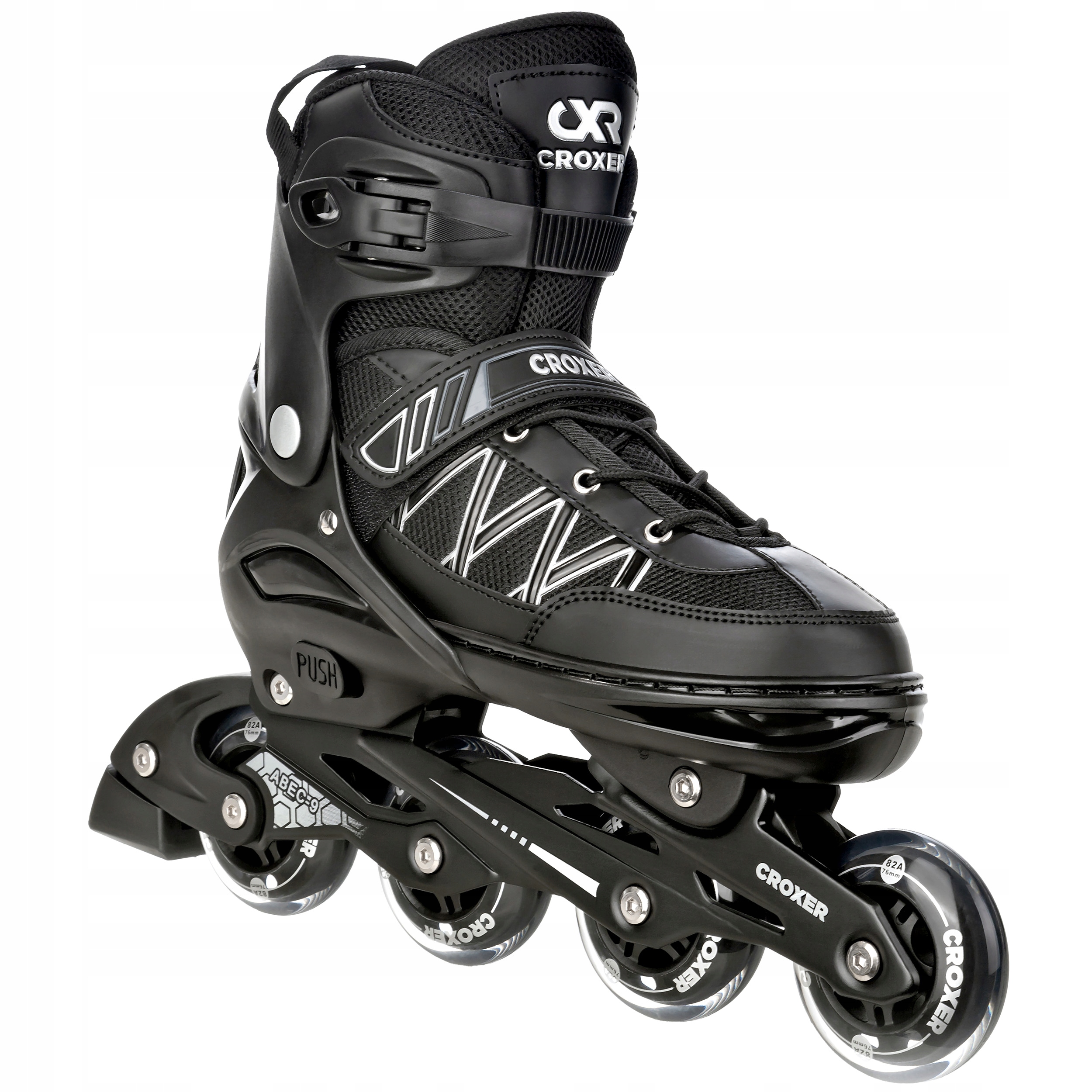 Rolki regulowane Croxer Torch ABEC-9 alu