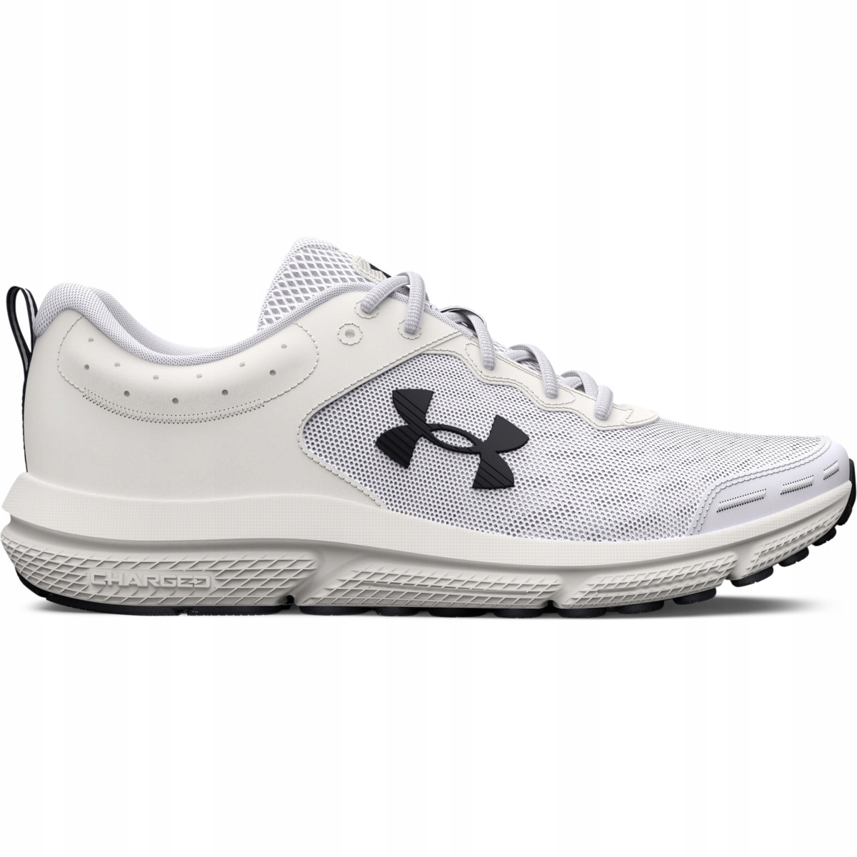 Męskie buty do biegania Under Armour Ua Charged Assert 10 białe 47.5