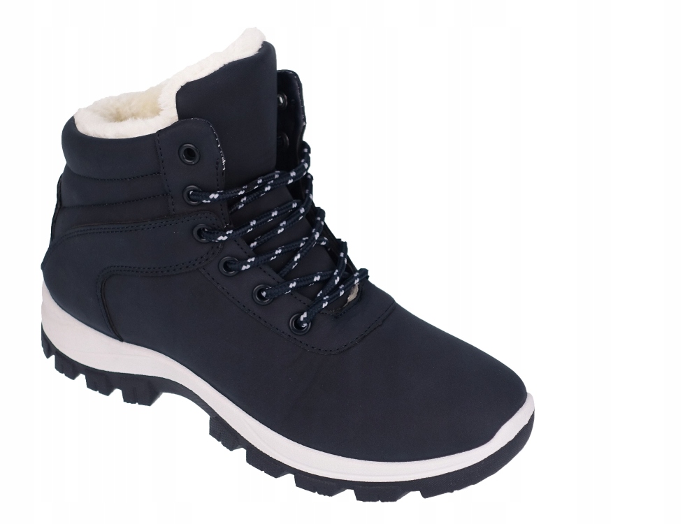 DAMSKIE BUTY ZIMOWE DZIEWCZĘCE OCIEPLANE KOŻUCHEM Rozmiar 40