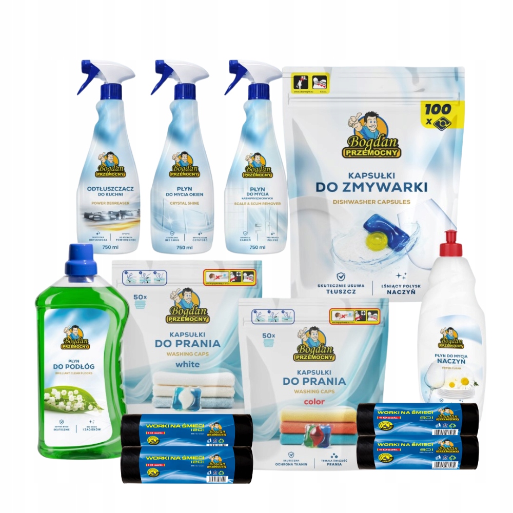 Bogdan Silný Box Sada domácí chemie Velká XL