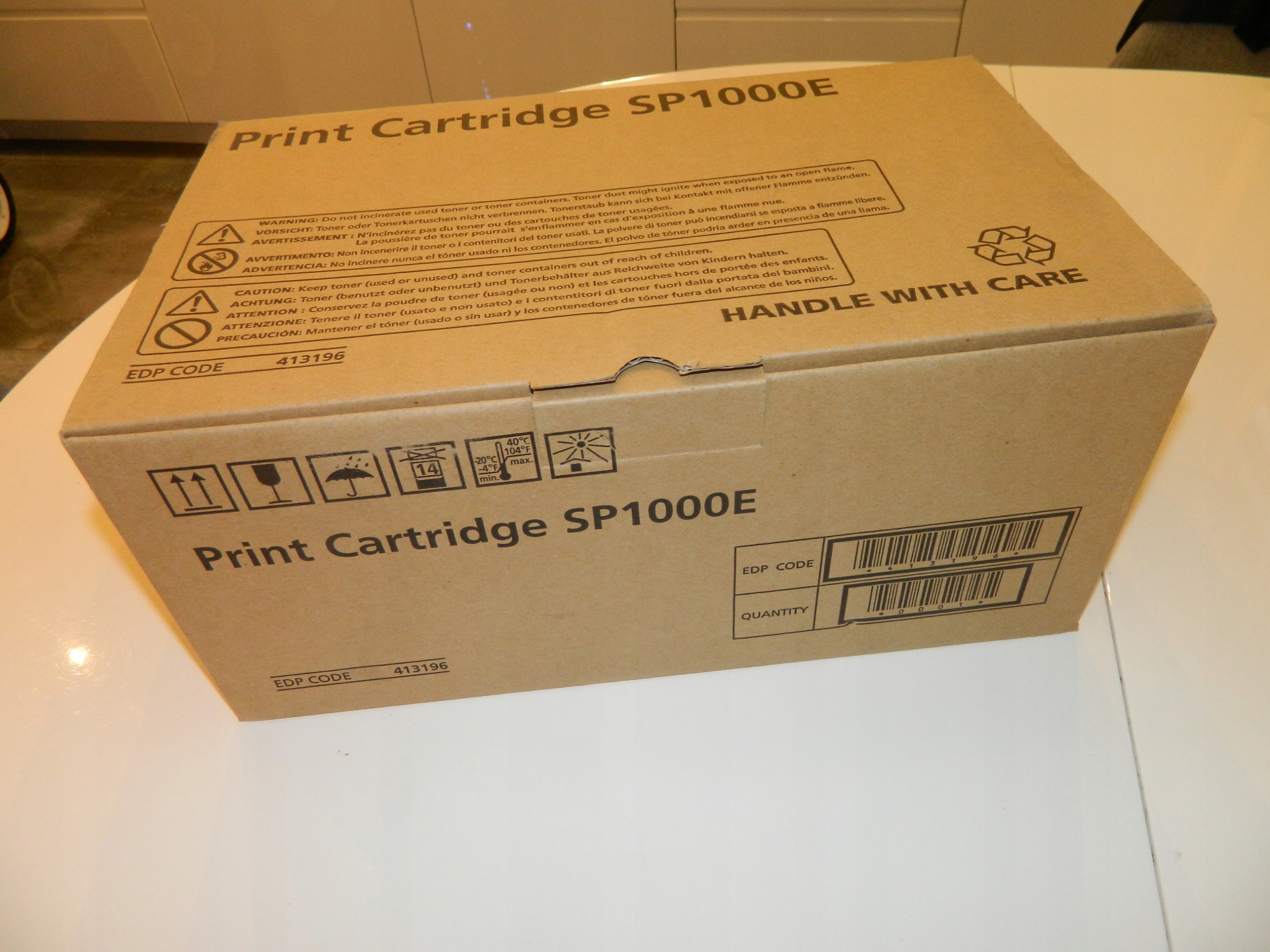 Originálny toner Ricoh SP1000E (413196) Black