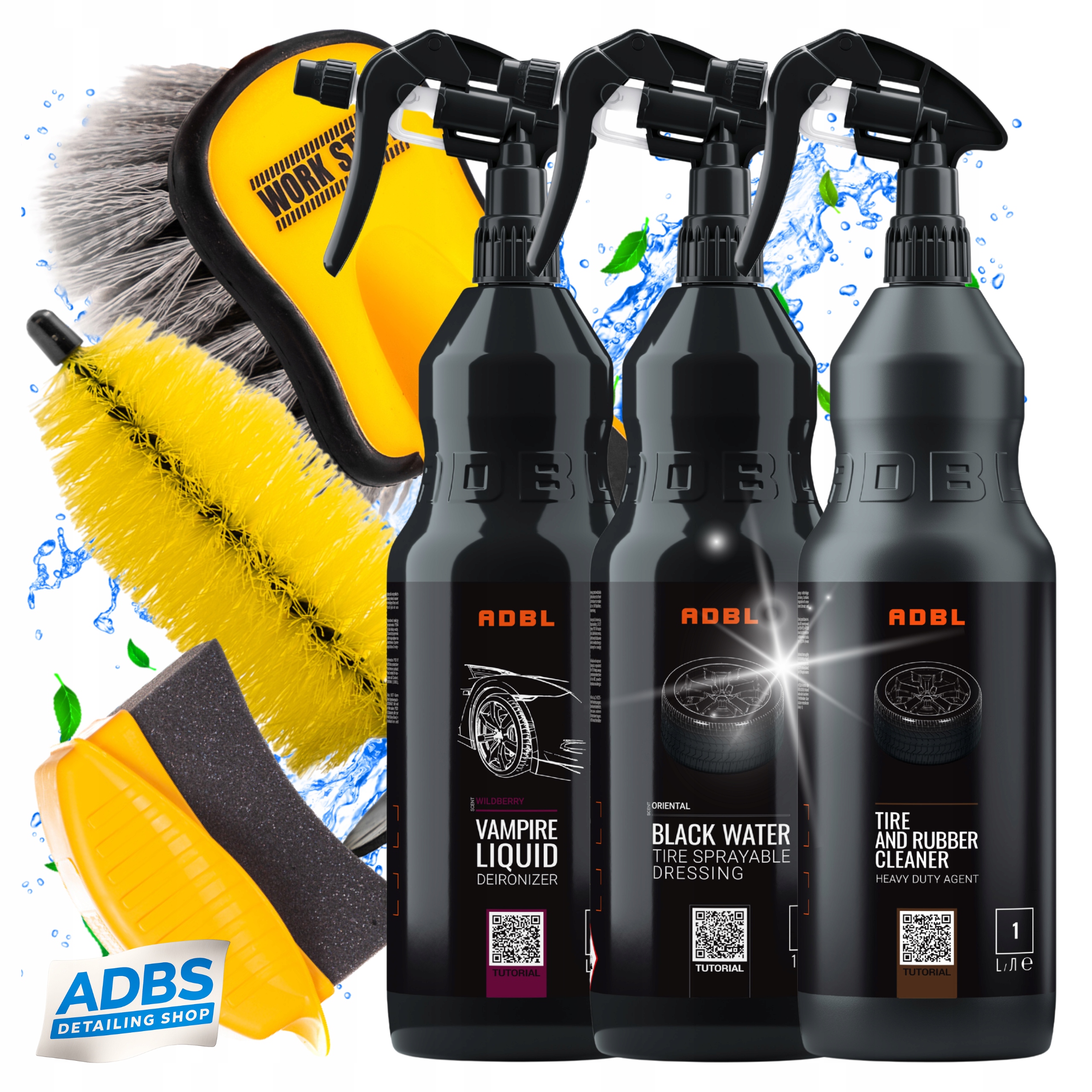 Čistiaci prostriedok na ochranu kolies a ráfikov pneumatík Adbl 1L príslušenstvo